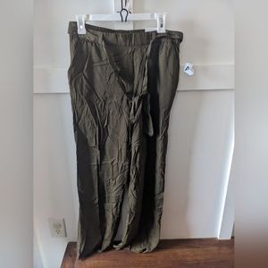 NWT Old Navy High-waisted linen blend pants